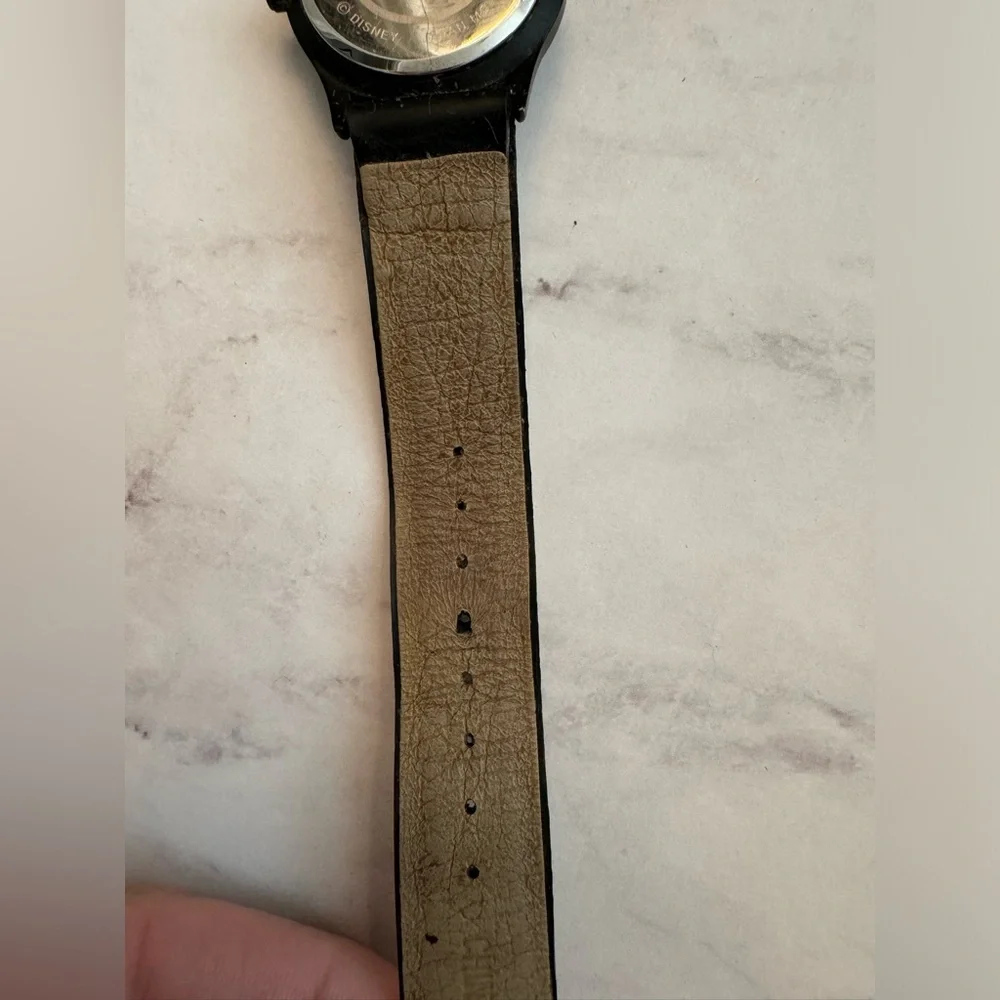 Vintage Mickey Mouse & Friends Disney Time Works Watch w/Rubber Band